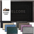 GORILLA GRIP 100% Waterproof All-Season WeatherMax Doormat 35x23, US Designed by GorillaGrip