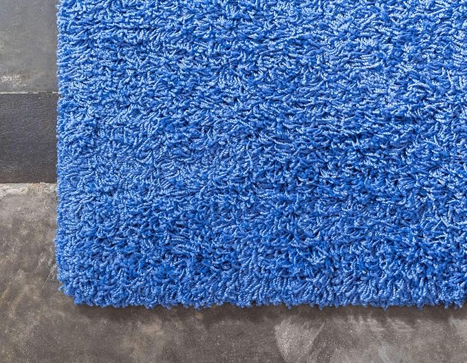 Unique Loom Solid Shag Collection Area Rug - Image 8