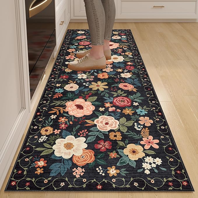 DUKINO Runner Rug, 2.6x8 Kitchen Rugs by DUKINO