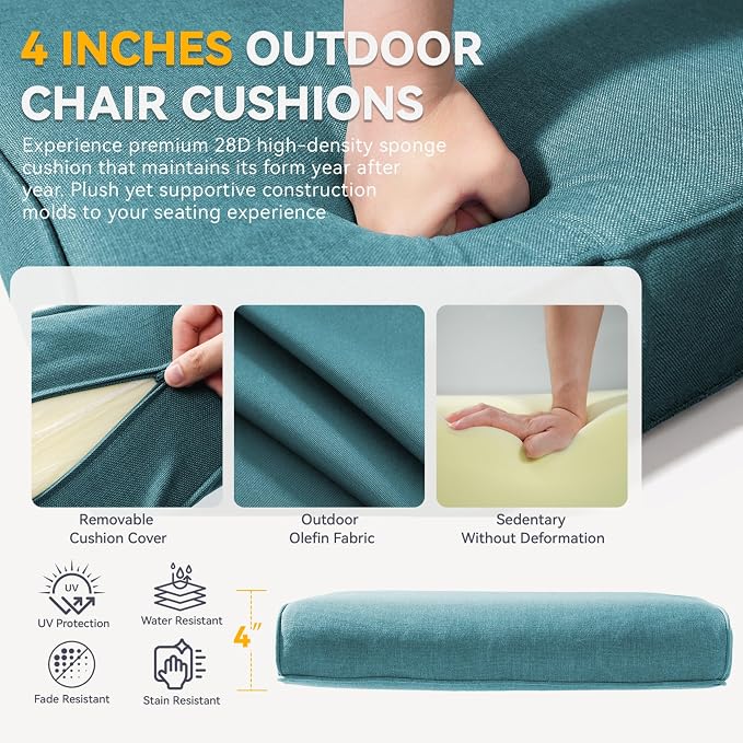 Patio Cushions for Outdoor Furniture - Image 4