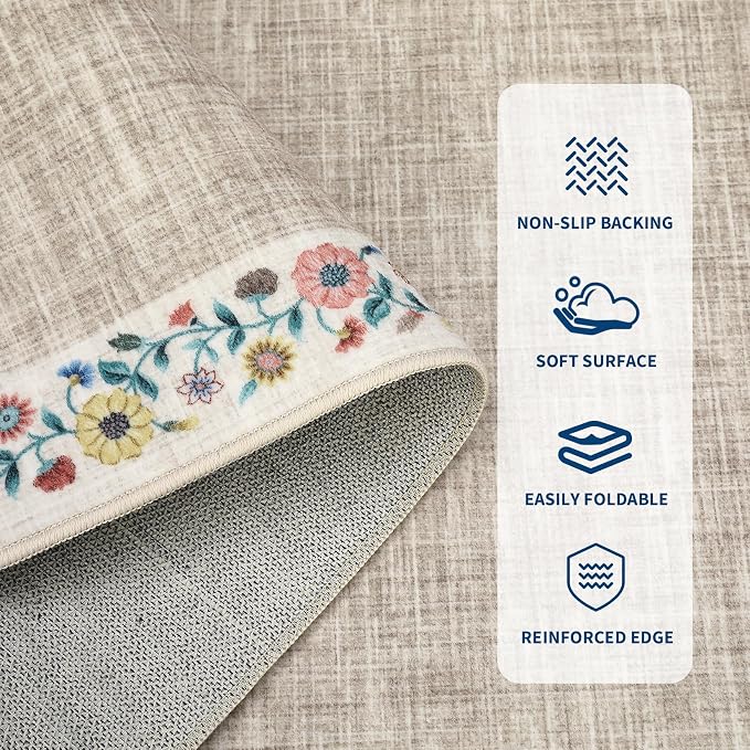 GarveeHome 10x13 Machine Washable Rugs - Image 3