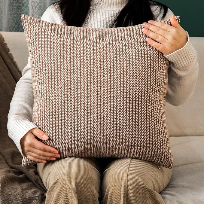 Throw Pillow Covers Square Pillow Cases by GLORYSEASON