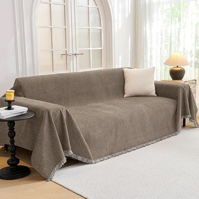 MYSKY HOME Couch Cover for Sofa Couch Covers for Pets, Non Slip Dogs Furniture by MYSKYHOME