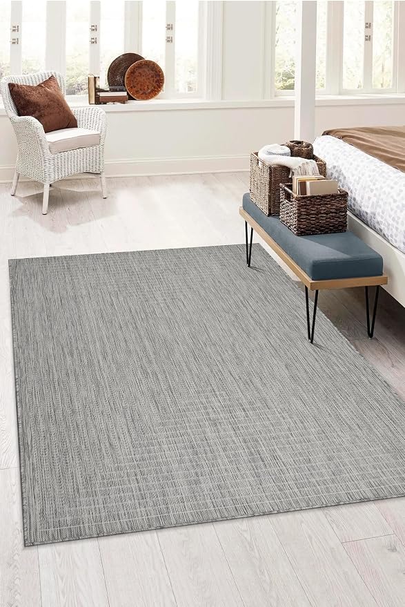 Adiva Rugs Outdoor Indoor Area Rug, Weather Resistant, Stain Resistant Floor Mat by AdivaRugs
