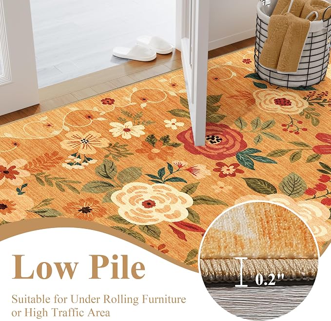 DUKINO Runner Rug, 2.6x8 Kitchen Rug - Image 6