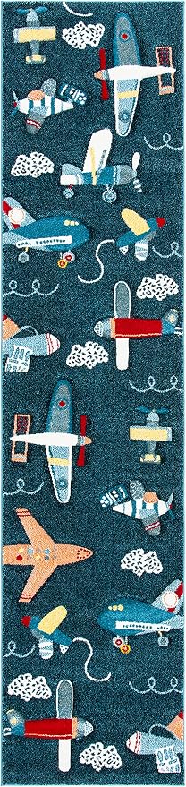 SAFAVIEH Carousel Kids Collection Runner Rug - Image 3