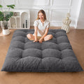 MAXYOYO Japanese Floor Mattress Queen Size, Thick Chenille Tatami Mat Sleeping by MAXYOYO