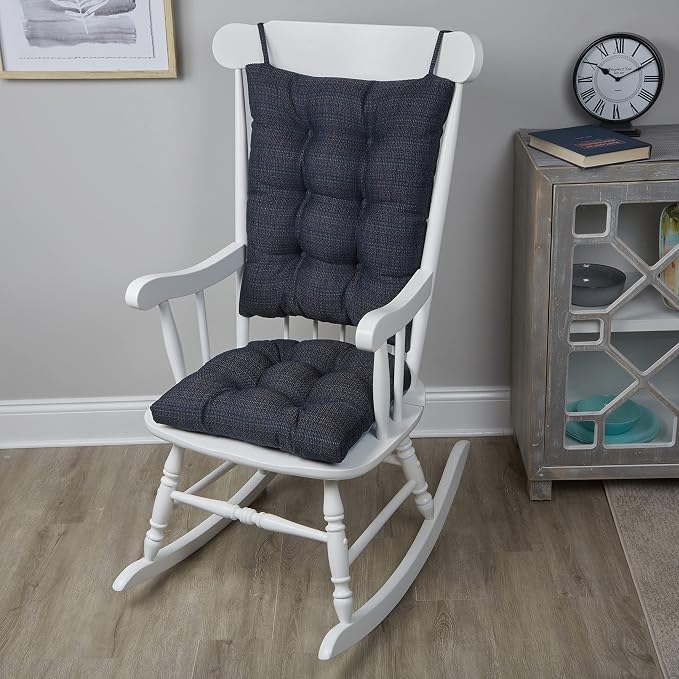 Klear Vu Omega Non-Slip Rocking Chair Cushion Set, Assembled in USA, Thick - Image 4