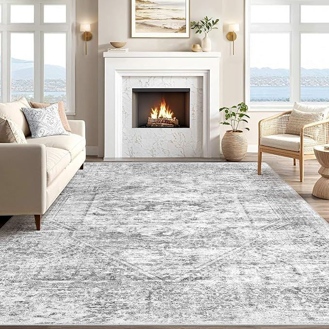 Vintage Living Room Area Rug 8x10 - Image 5