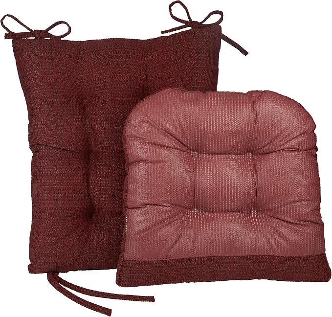Klear Vu Omega Non-Slip Rocking Chair Cushion Set, Assembled in USA, Thick - Image 3