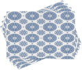 Ambesonne Vintage Place Mats Set of 4, French Country Style Floral Circular by Ambesonne