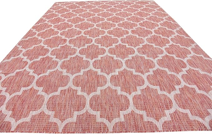 Unique Loom Outdoor Trellis Collection Area Rug - Image 6