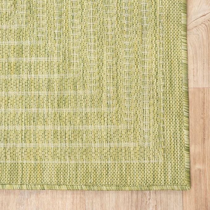 Adiva Rugs Outdoor Indoor Area Rug, Weather Resistant, Stain Resistant Floor Mat - Image 8