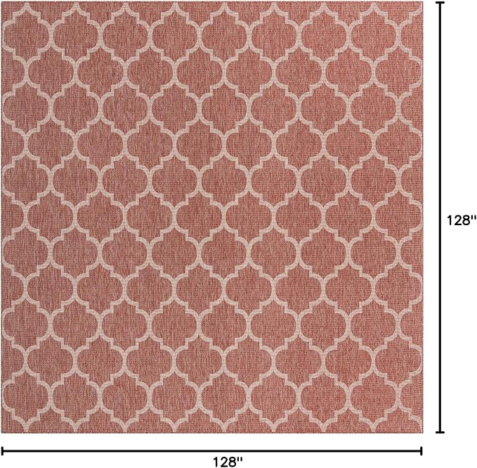 Unique Loom Outdoor Trellis Collection Area Rug - Image 2