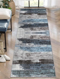 Ciicool 3x8 Washable Runner Rug, Modern Abstract Hallway Rugs Runner, Non-Slip by CIICOOLHomeDeco