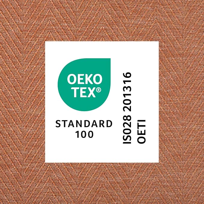 TOWN & COUNTRY BASICS Pax Herringbone Textured Solid Everwash® Washable Area Rug - Image 11