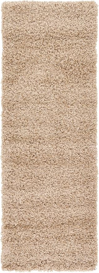 Unique Loom Solid Shag Collection Area Rug - Image 3
