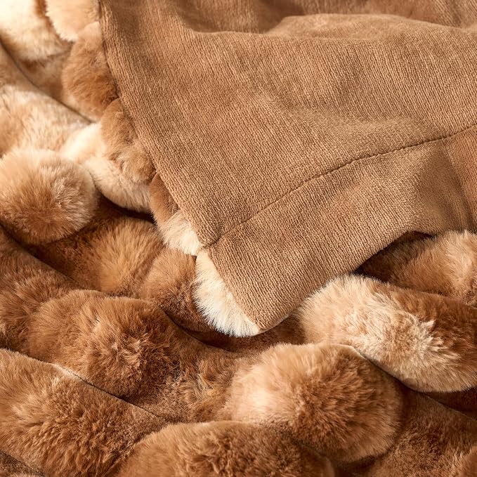 Cozy Bliss Faux Fur Throw Blanket - Image 9