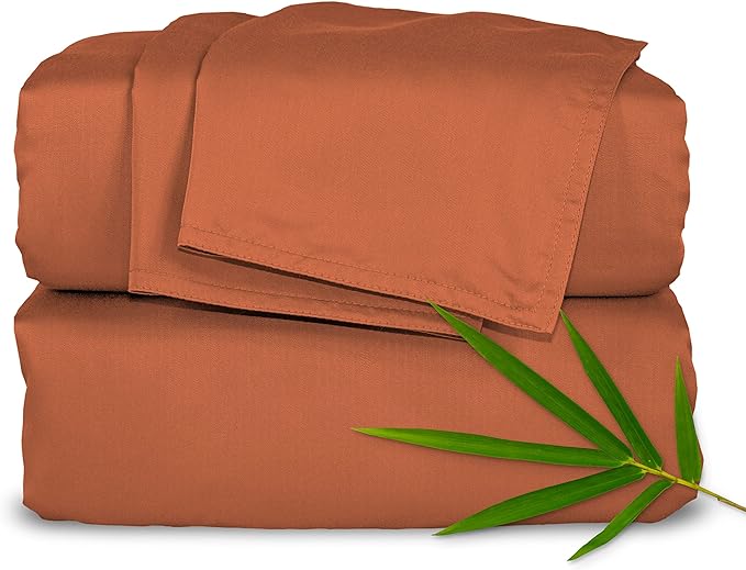 Pure Bamboo California King Sheets, Genuine 100% Organic Viscose Derived from by PureBamboo