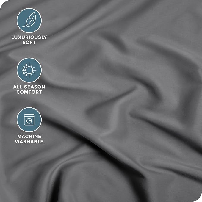 Bare Home Fitted Bottom Sheet Full XL Size - Image 2