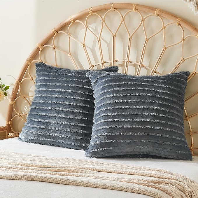 BEDELITE Velvet Pillow Covers 26x26 by BEDELITE