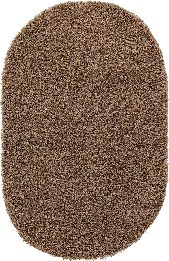 Unique Loom Solid Shag Collection Area Rug - Image 11