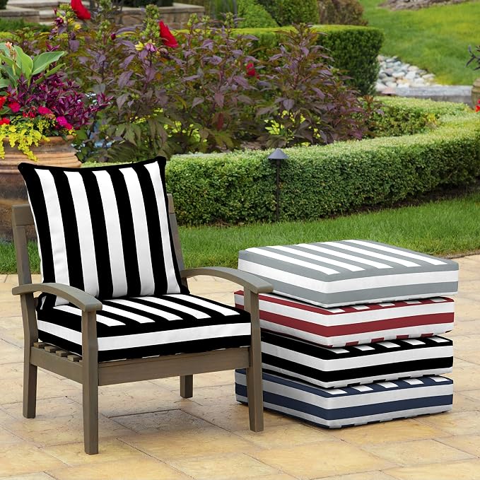 Arden Outdoor Deep Seat Cushion Set, 24 in x 24 in, Weather-Proof, Rain-Proof - Image 7