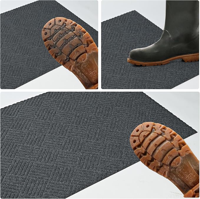 jxgzyy Commercial Front Door Mat 3'11" x 2'8", Non-Slip Indoor Outdoor Doormat - Image 4