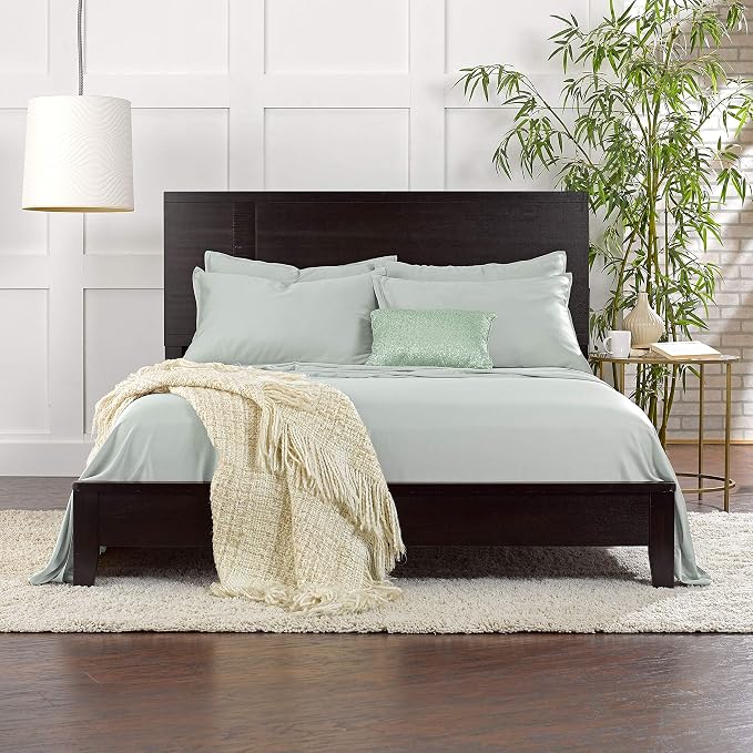 Pure Bamboo Full Sheets, Genuine 100% Organic Viscose Derived from Bamboo Bed - Image 7