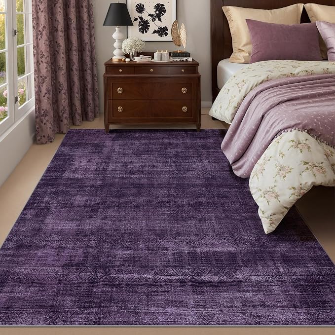 Kokia Abstract Area Rug Living Room 5x7 Washable Large Rug Bedroom Living Room - Image 2