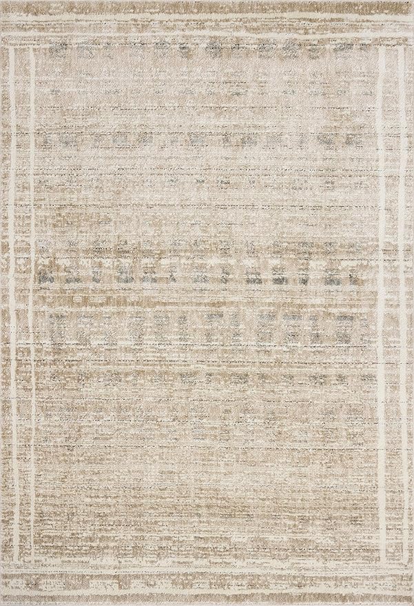 Loloi Jeremiah Brent Bleecker Collection BLE-07 Khaki/Natural 9'-2" x 13' Area - Image 3