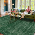 Kokia Abstract Area Rugs 9x12 Bedroom Washable Decor Low Pile Non-Slip by Kokia