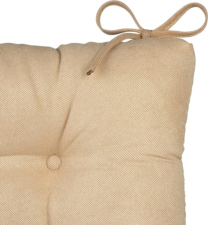 Klear Vu Omega Non-Slip Rocking Chair Cushion, Assembled in USA, Thick Tufted - Image 3
