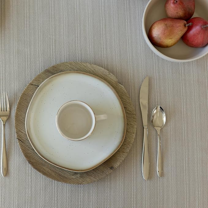 Benson Mills Cameron Textured Fabric Table Cloth, - Image 3