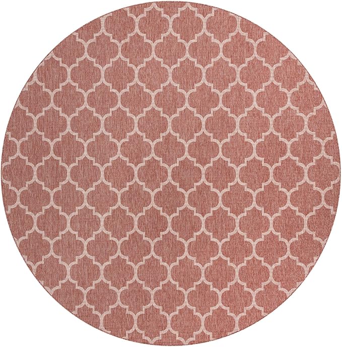 Unique Loom Outdoor Trellis Collection Area Rug - Image 3