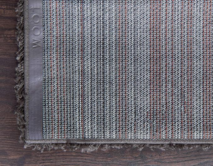 Unique Loom Solid Shag Collection Area Rug - Image 9