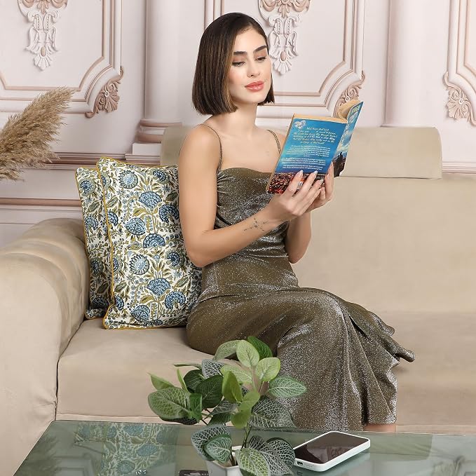SheetKart Pure Cotton Throw Pillow Covers - Image 3