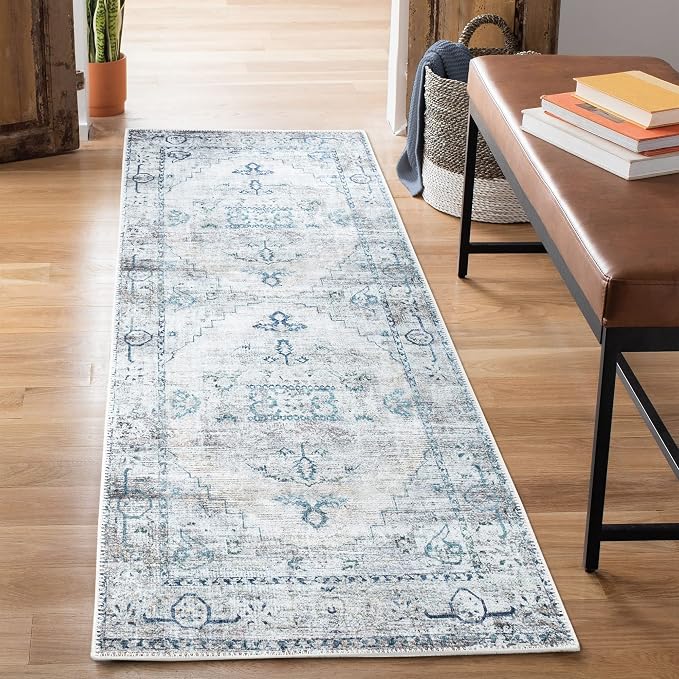Bloom Rugs Washable Non-Slip 7 ft Runner by BloomRugs