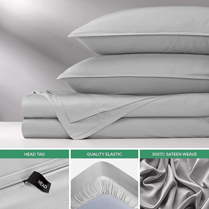 Pure Bamboo Full Sheets, Genuine 100% Organic Viscose Derived from Bamboo Bed - Image 6