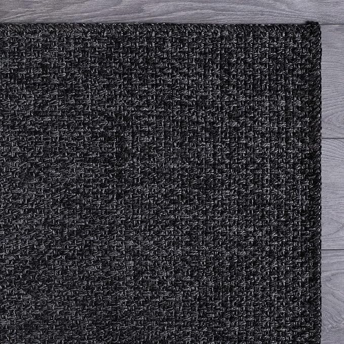 Easy Jute Door Mat 2x3 Indoor Outdoor Natural Rugs Solid Fiber Rug Woven Area - Image 6