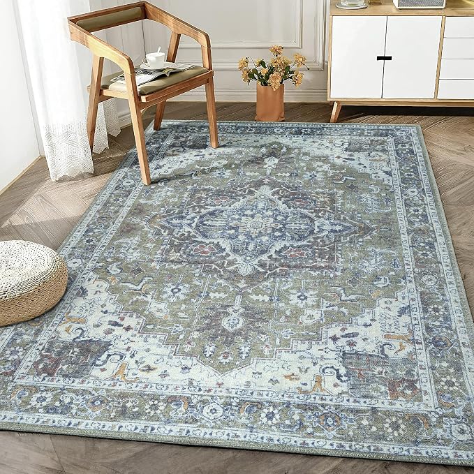 Bloom Rugs Washable Non-Slip 4' x 6' Rug by BloomRugs