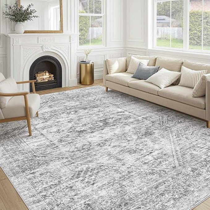 Vintage Living Room Area Rug 9x12 by COTILED
