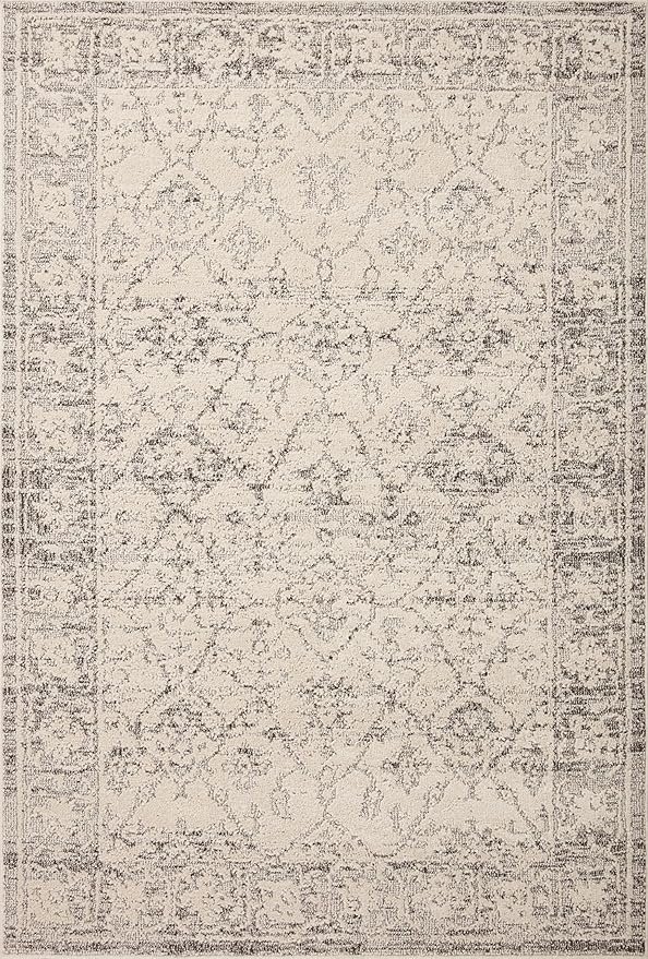 Loloi Magnolia Home by Joanna Gaines Gigi Collection GIG-02 Ivory/Stone 4'-0" x - Image 3