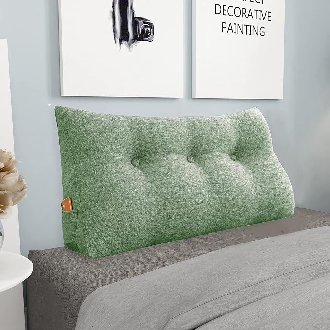 Wedge Headboard Pillow Dorm Room Reading Pillow Back Support - Image 4