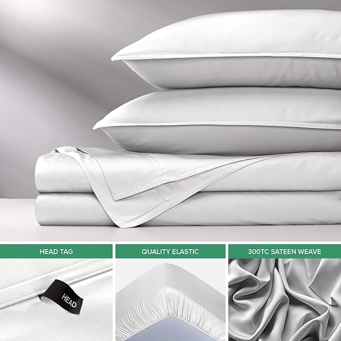 Pure Bamboo Full Sheets, Genuine 100% Organic Viscose Derived from Bamboo Bed - Image 6