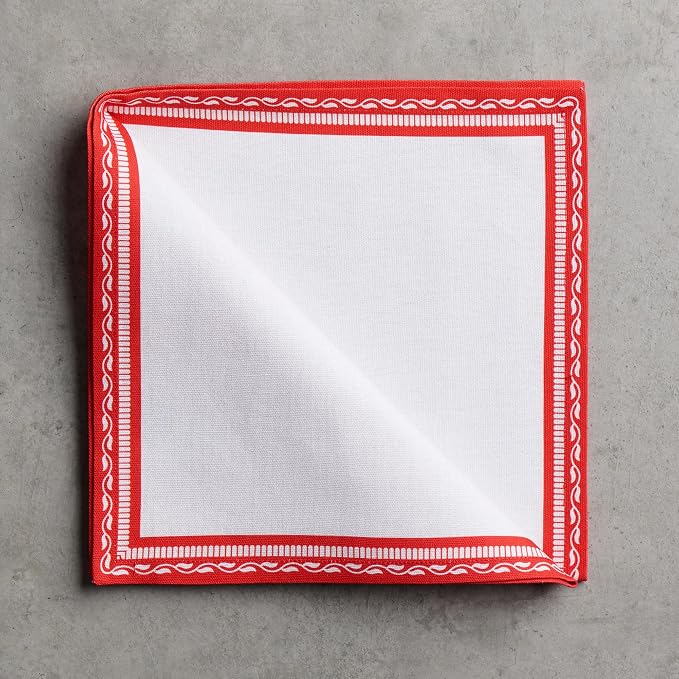 Maison d' Hermine Cloth Napkins Set of 4 100% Cotton - Image 9
