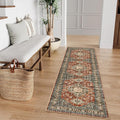 Lahome Oriental Kitchen Runner Rug Non Slip, 2x5 Washable Hallway Runner by Lahome