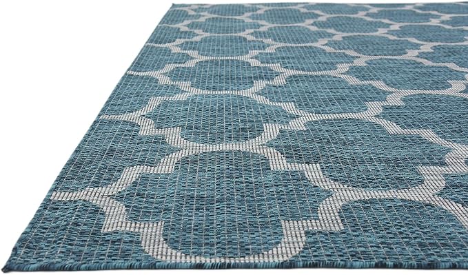 Unique Loom Outdoor Trellis Collection Area Rug - Image 8
