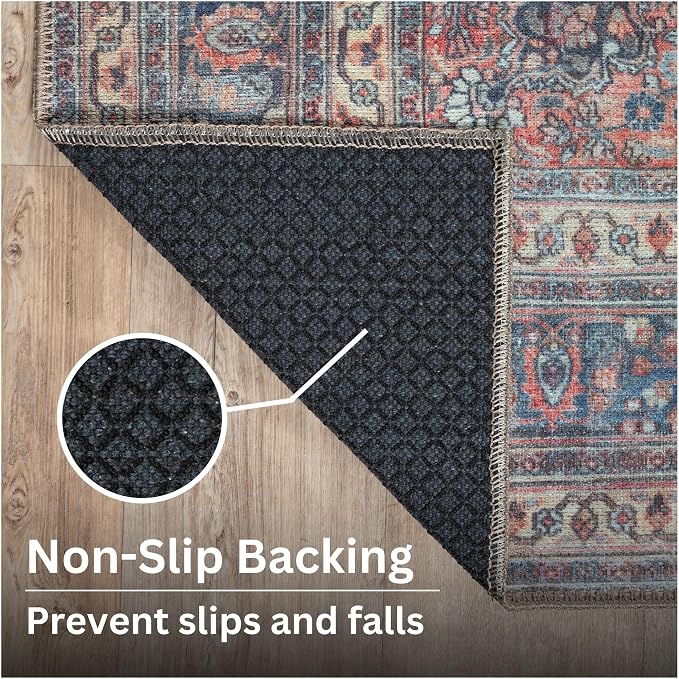 Bloom Rugs Washable Non-Slip 12 ft Runner - Image 7