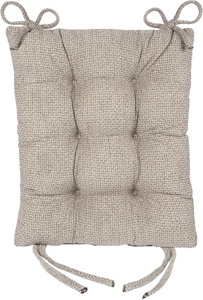 Klear Vu Omega Non-Slip Rocking Chair Cushion, Assembled in USA, Thick Tufted - Image 4